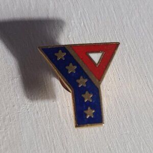YMCA Vintage American Lapel Pin Tie Tack